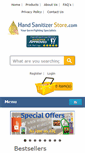 Mobile Screenshot of handsanitizerstore.com